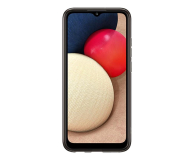SAMSUNG Etui Soft Clear Cover do Galaxy A02s Black - 634077 - zdjęcie 2